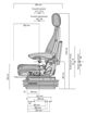 Picture of Actimo Evolution Seat - MSG95EL/742 (Dumper/Sprayer)