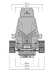 Picture of Actimo M Seat w/ Control Pods - MSG85/722