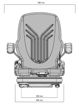 Picture of Primo XXL Seat - MSG75G/522