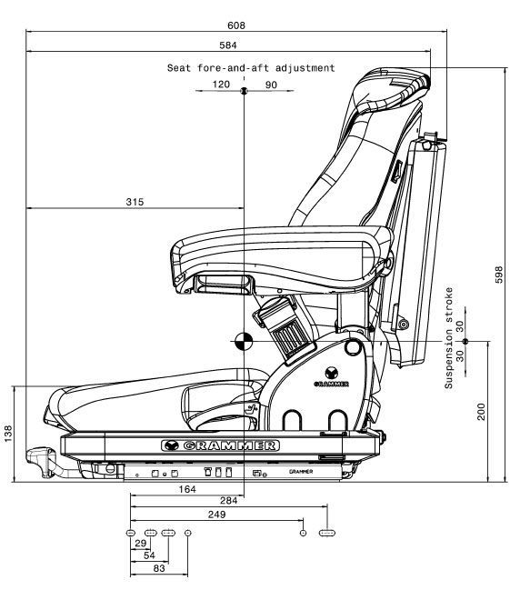 Grammer Primo M Seat. Grammer Seating UK