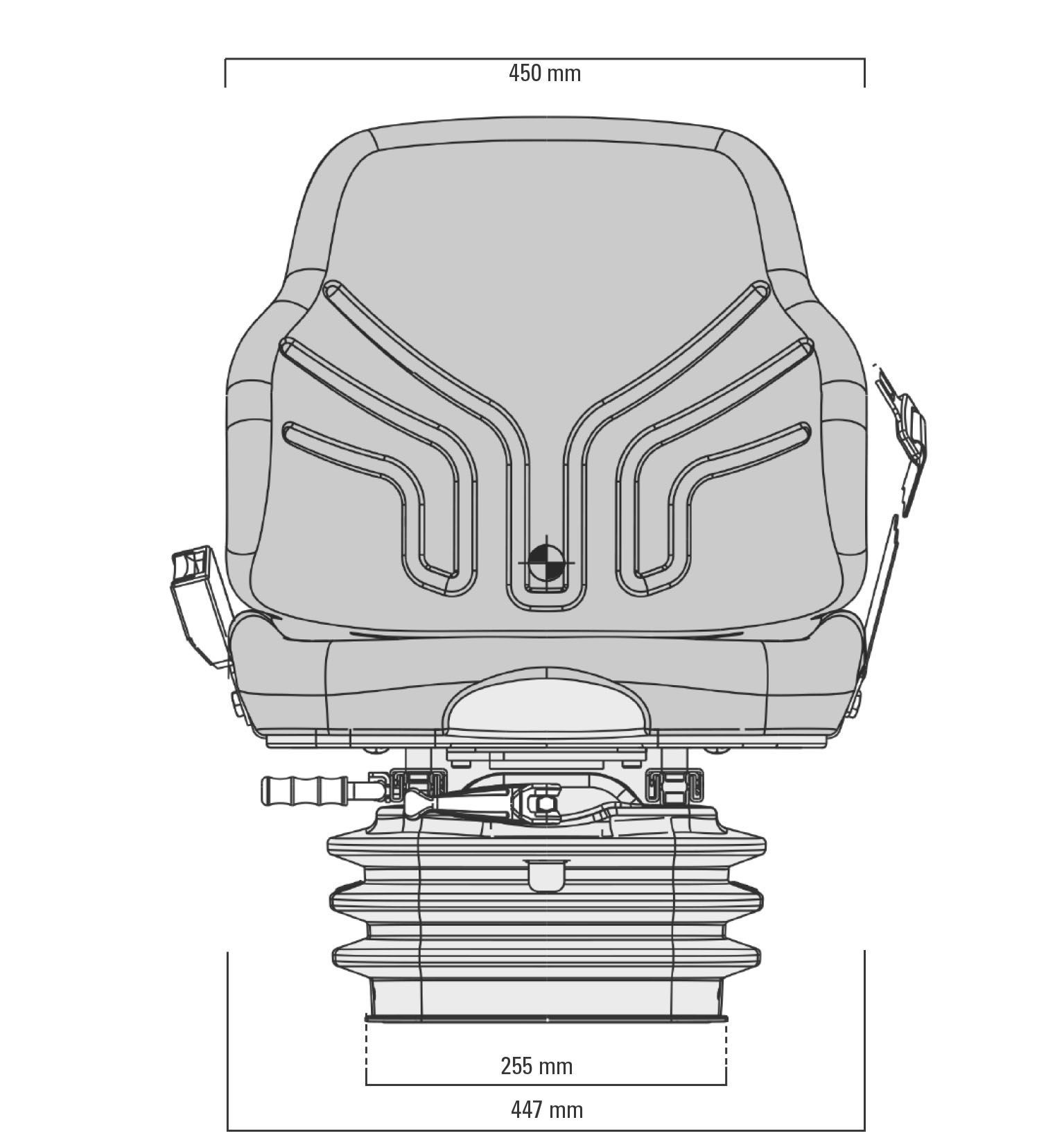 Grammer Compacto Basic XM Seat. Grammer Seating UK