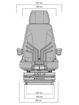 Picture of Avento Pro M XT 4P Seat - MSG87/722