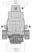 Picture of Actimo Evolution Seat w/ Control Pods - MSG95EL/742