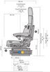 Picture of Actimo Evolution Seat - MSG95EL/742 (Excavator)